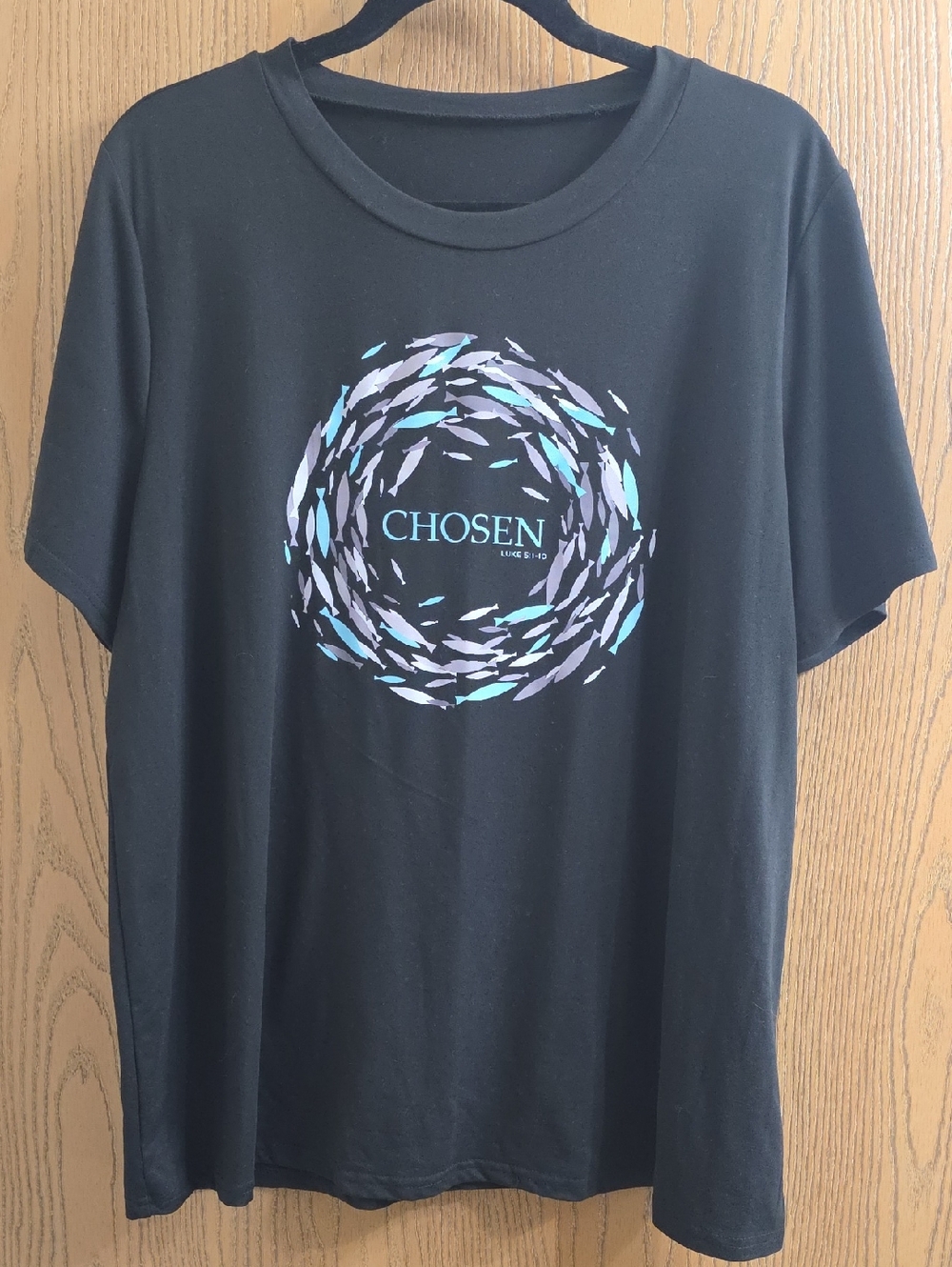 Black Short Sleeve Graphic Tee